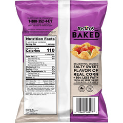 Tostitos Oven Baked Scoops close-up, crisp texture ideal for dipping at parties.