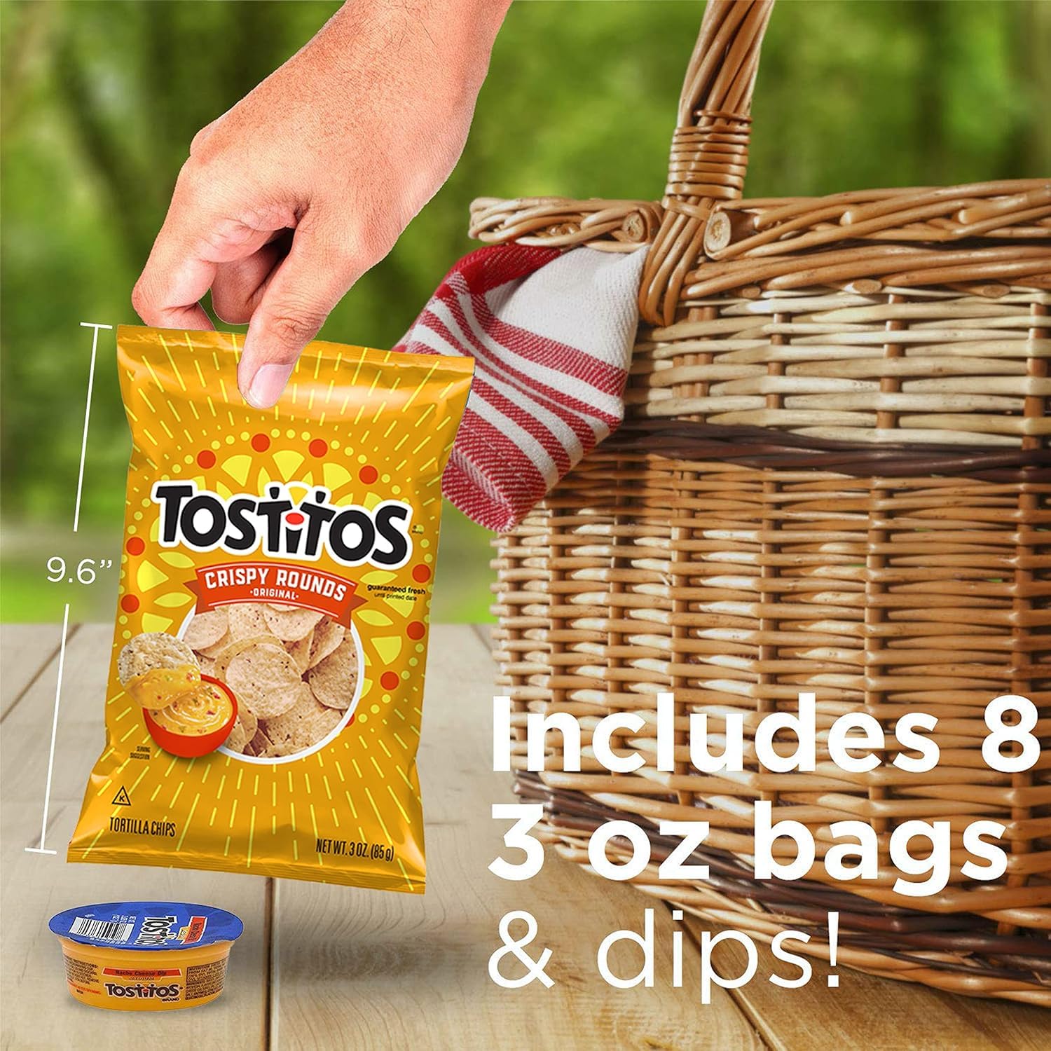 Tostitos serving ideas for quick entertaining with chips.