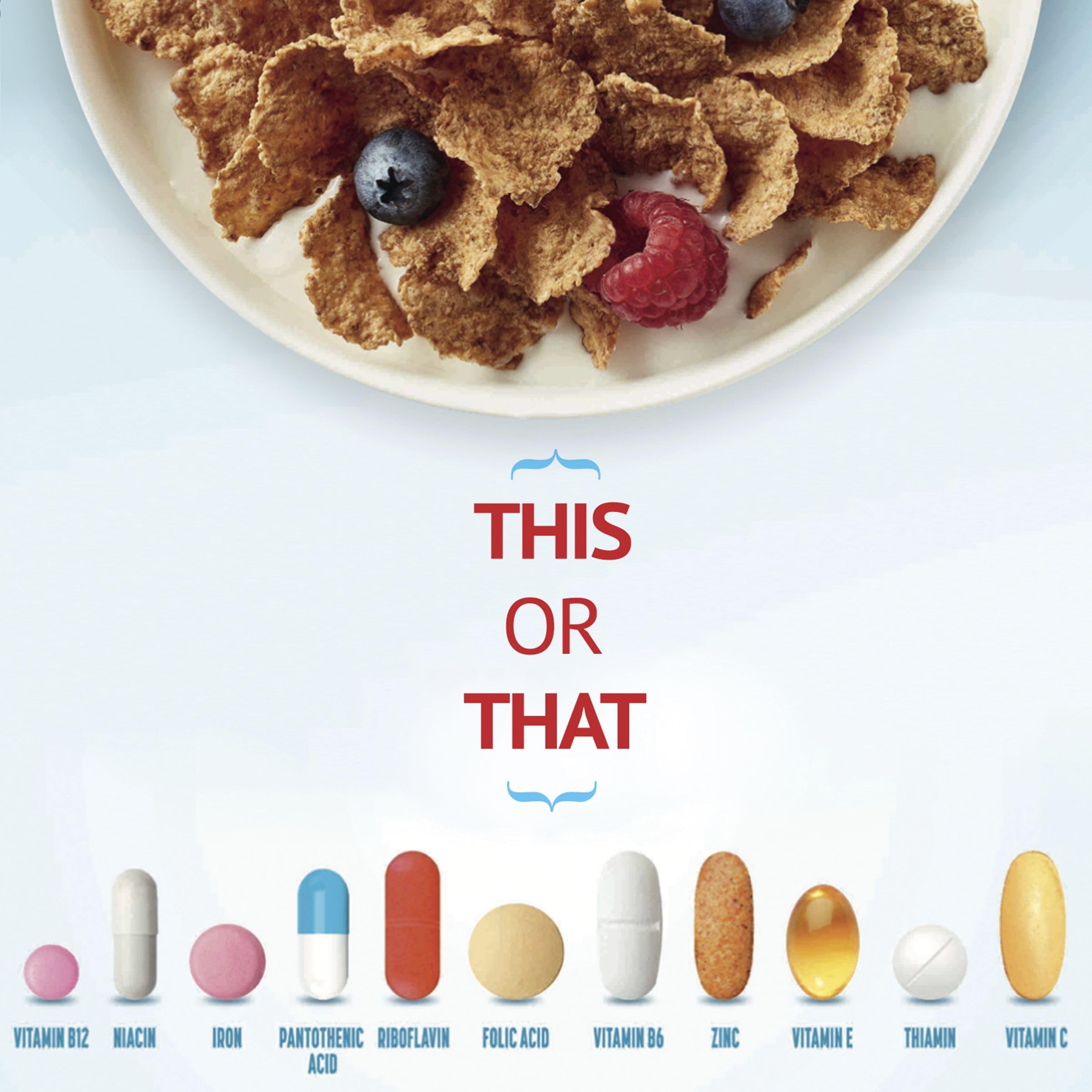 Total Breakfast Cereal trail mix snack for portable energy