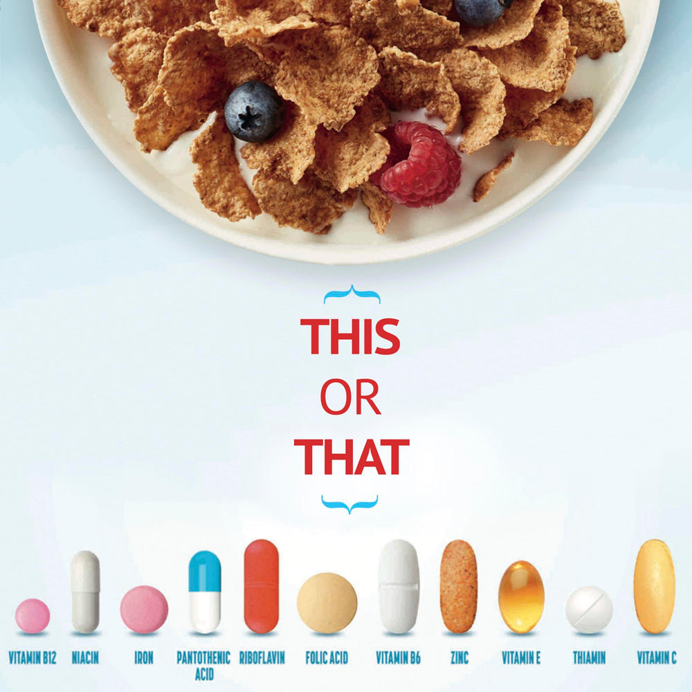 Total Breakfast Cereal trail mix snack for portable energy