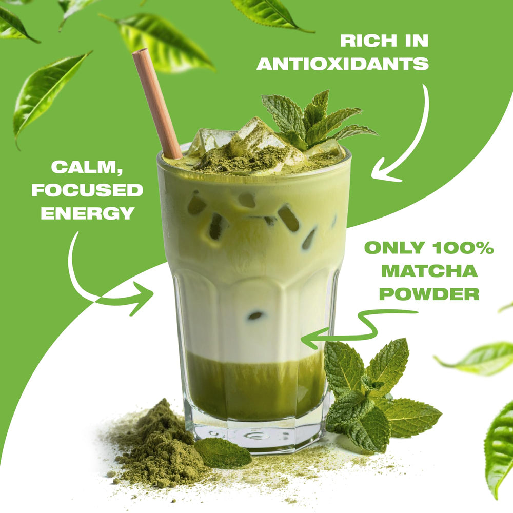 Total Tea Baking with matcha powder preview for desserts and healthy treats.