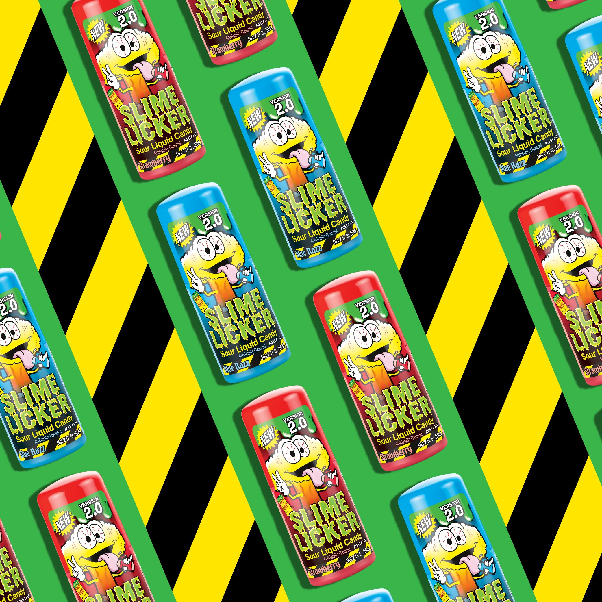 TOXIC WASTE Slime Licker 2.0 viral-buzz image signals playful candy appeal for parties.