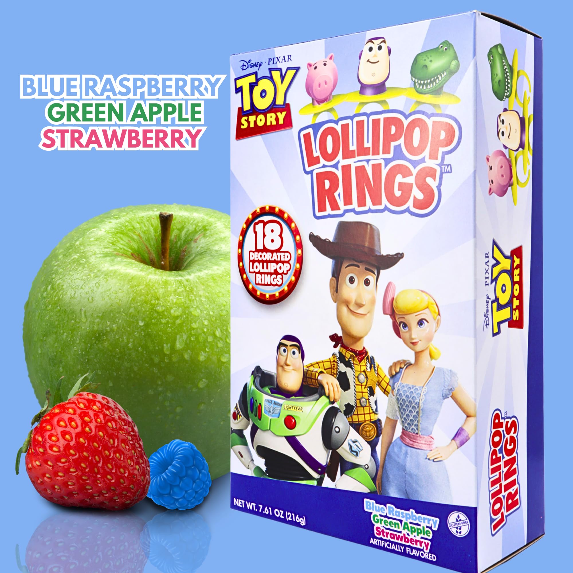 Toy Story 4 assorted character lollipop rings for celebrations