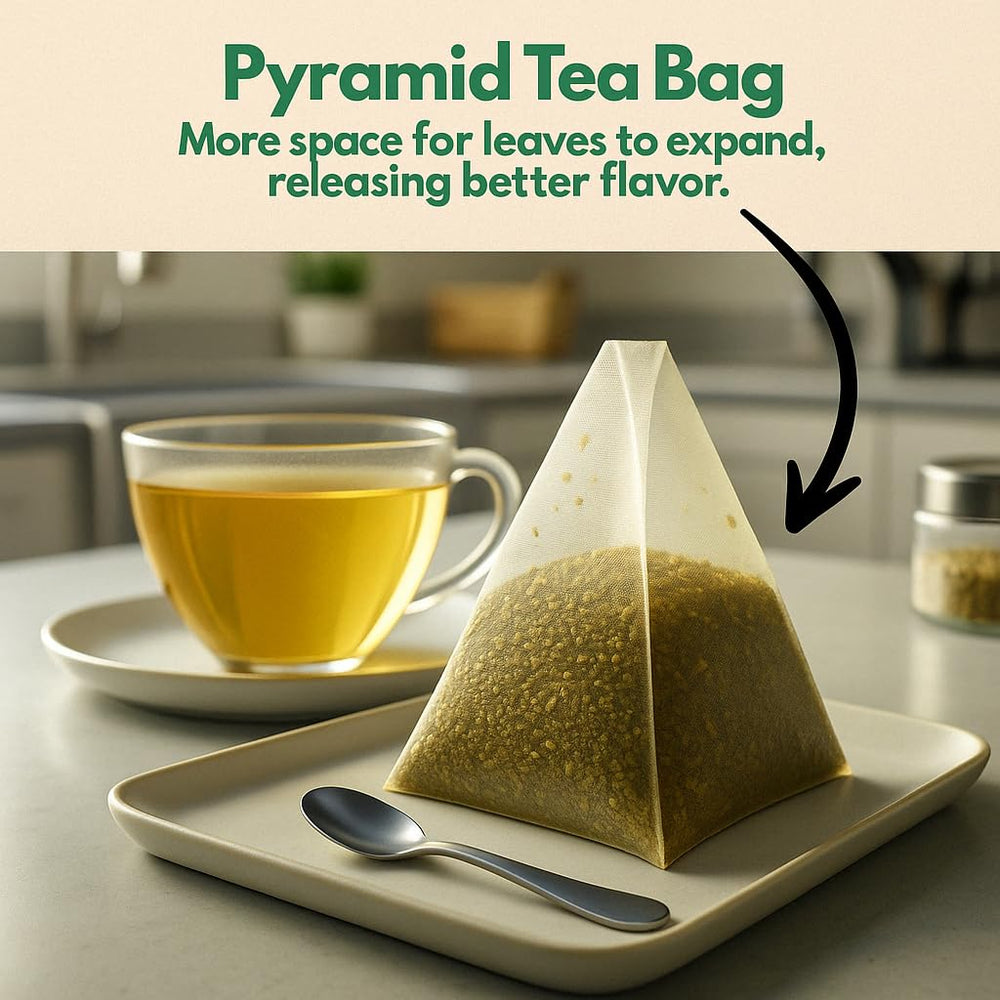 TOZZY Dandelion Tea cup steeping suggests a soothing, everyday ritual.