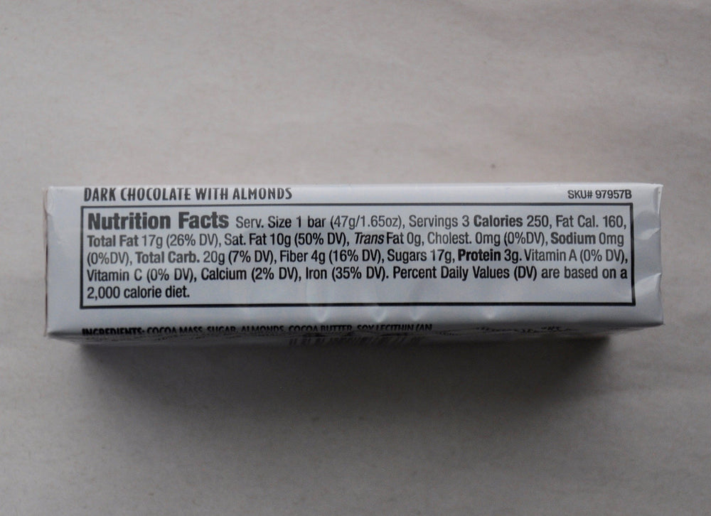 Trader Joe's Belgian Dark Chocolate Bars unwrapped with glossy sheen and snap ready for tasting