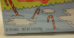 Trader Joe's Candy Cane Green Tea vanilla note highlighted in the beans