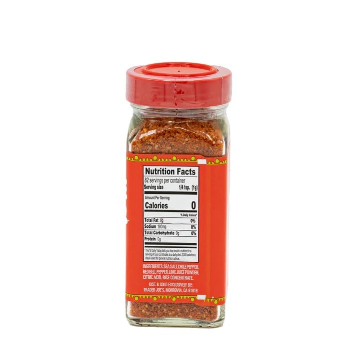 Trader Joe's Chile Lime Seasoning dusting corn for a bright, zesty kick.