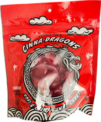 Serving bowl with Trader Joe's Cinna-Dragons gummies for snack time.