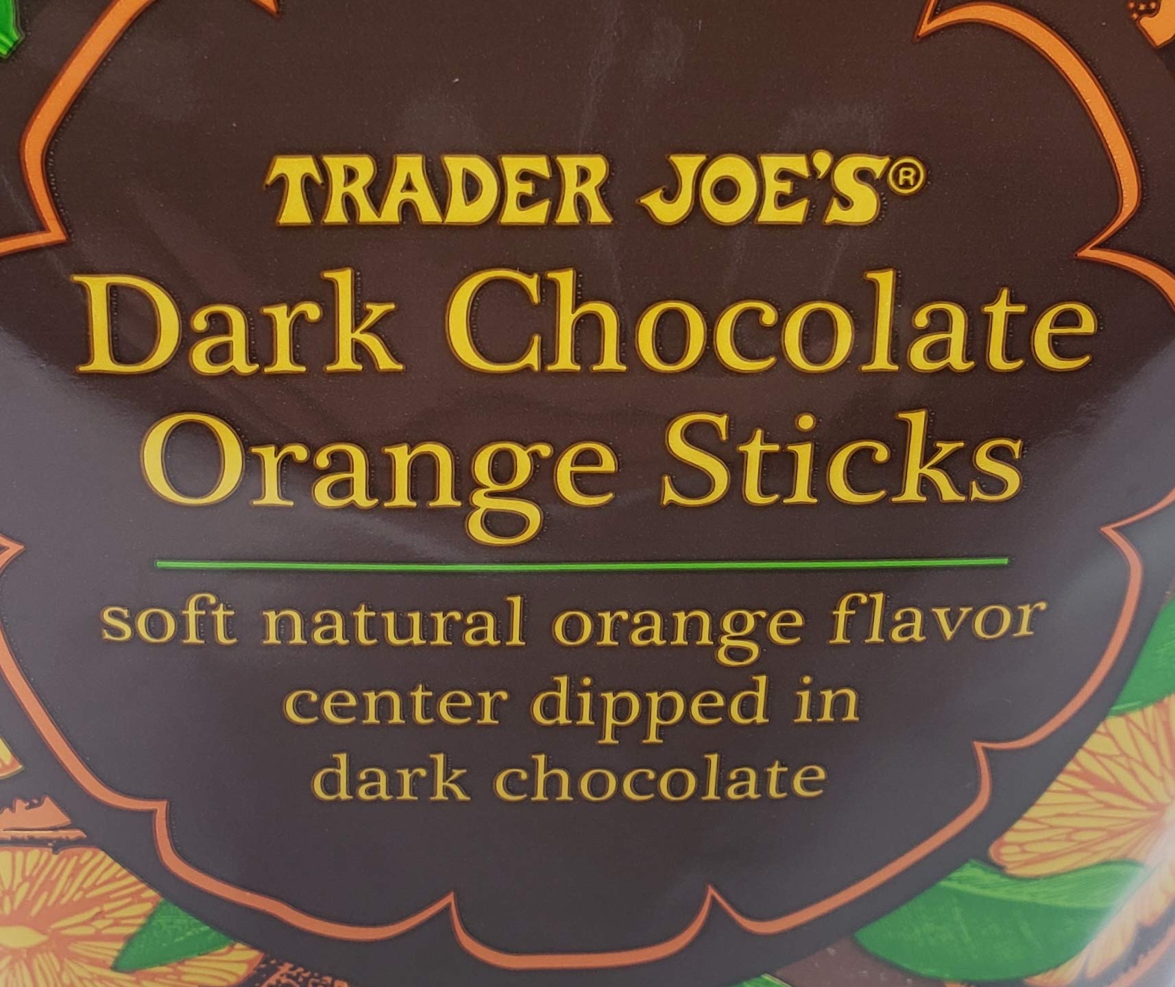 Trader Joe's Dark Chocolate Orange Sticks cozy scene with espresso evokes a refined snack