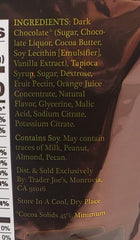 Trader Joe's Dark Chocolate Orange Sticks close-up of sticks on plate suggests easy sharing