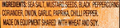 Dish sprinkled with the blend shows multi-spice versatility.
