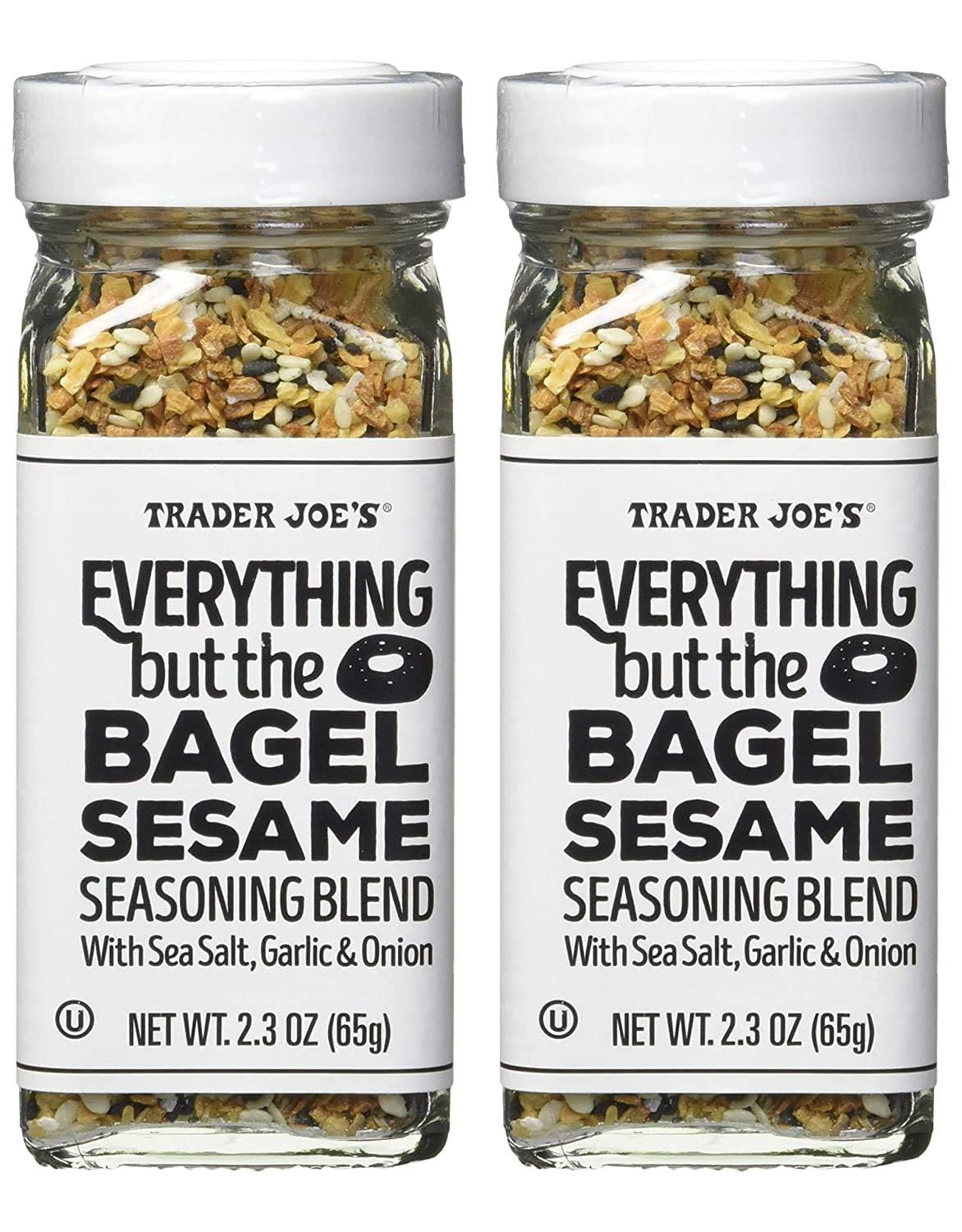 Trader Joe's Everything Bagel Seasoning bottle for flavorful meals.