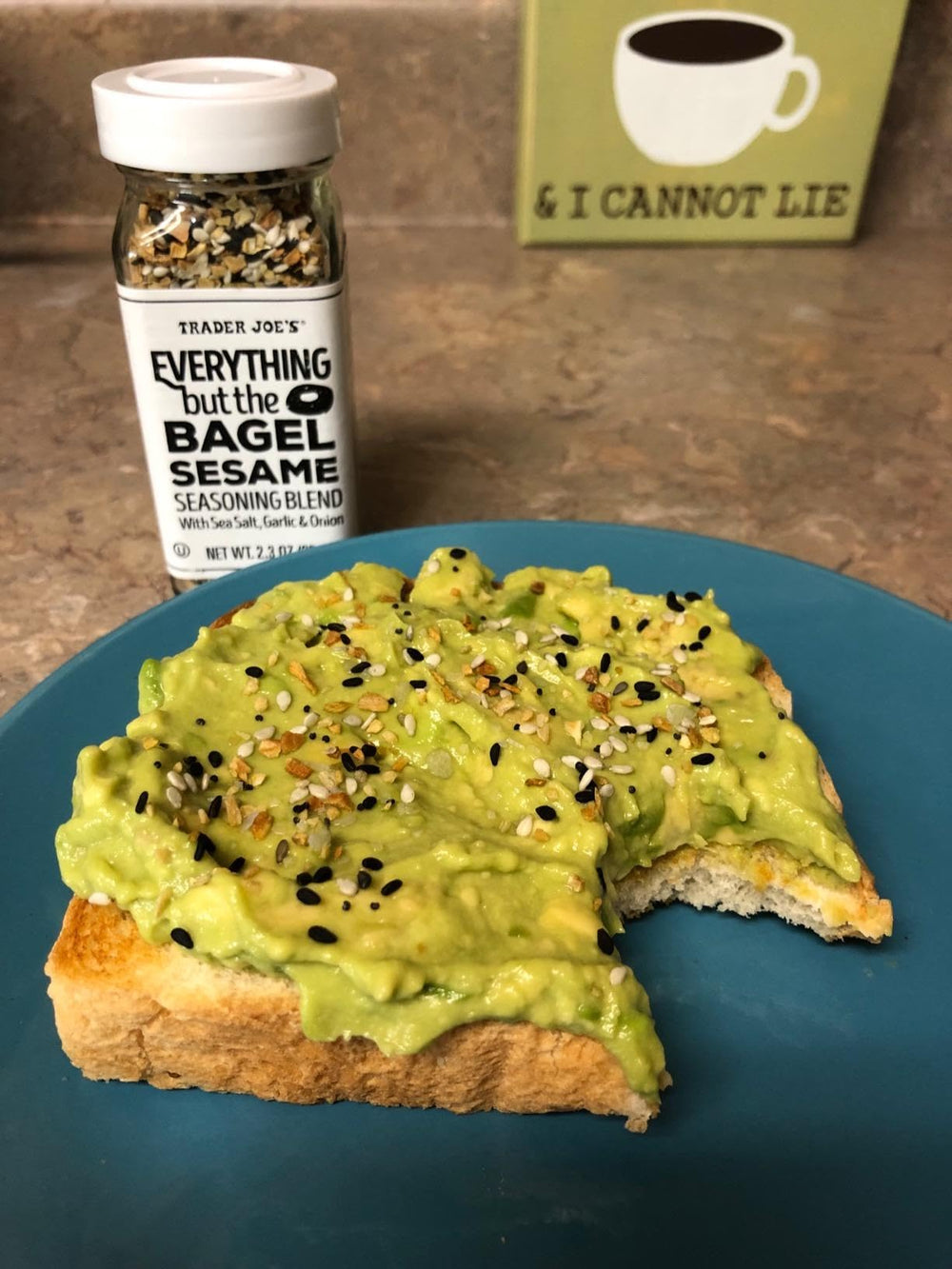 Trader Joe's Everything Bagel Seasoning on salads for a sesame twist.