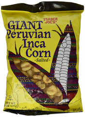 Trader Joe's Giant Peruvian Inca Corn snack with salted, crunchy texture ideal for sharing