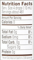 Trader Joe's Liquid Stevia pour spout image; convenient for precise sweetening in beverages.