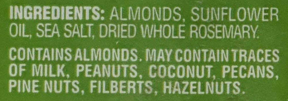 Serving suggestion image of Trader Joe's almonds in a bowl for sharing.