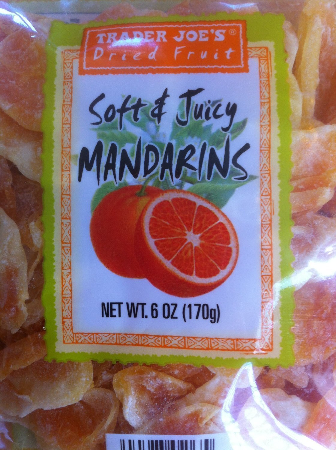 Trader Joe's soft and juicy mandarins in a two-pack, ideal for on-the-go snacking