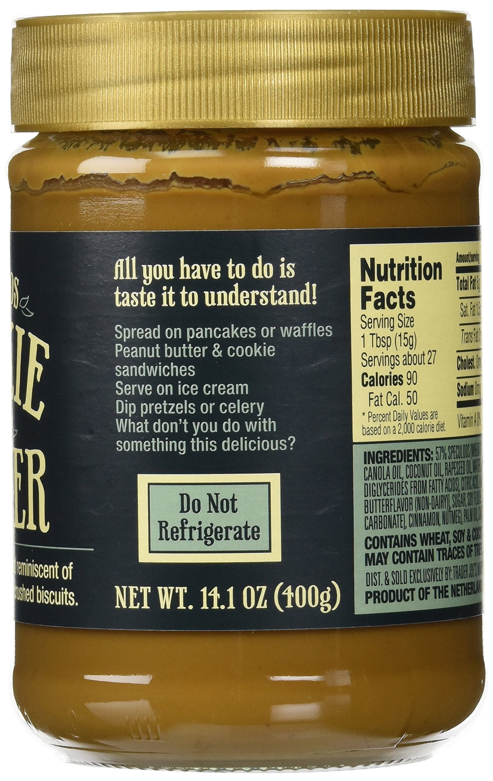 Two-pack of Trader Joe's Speculoos Cookie Butter ready for sharing.