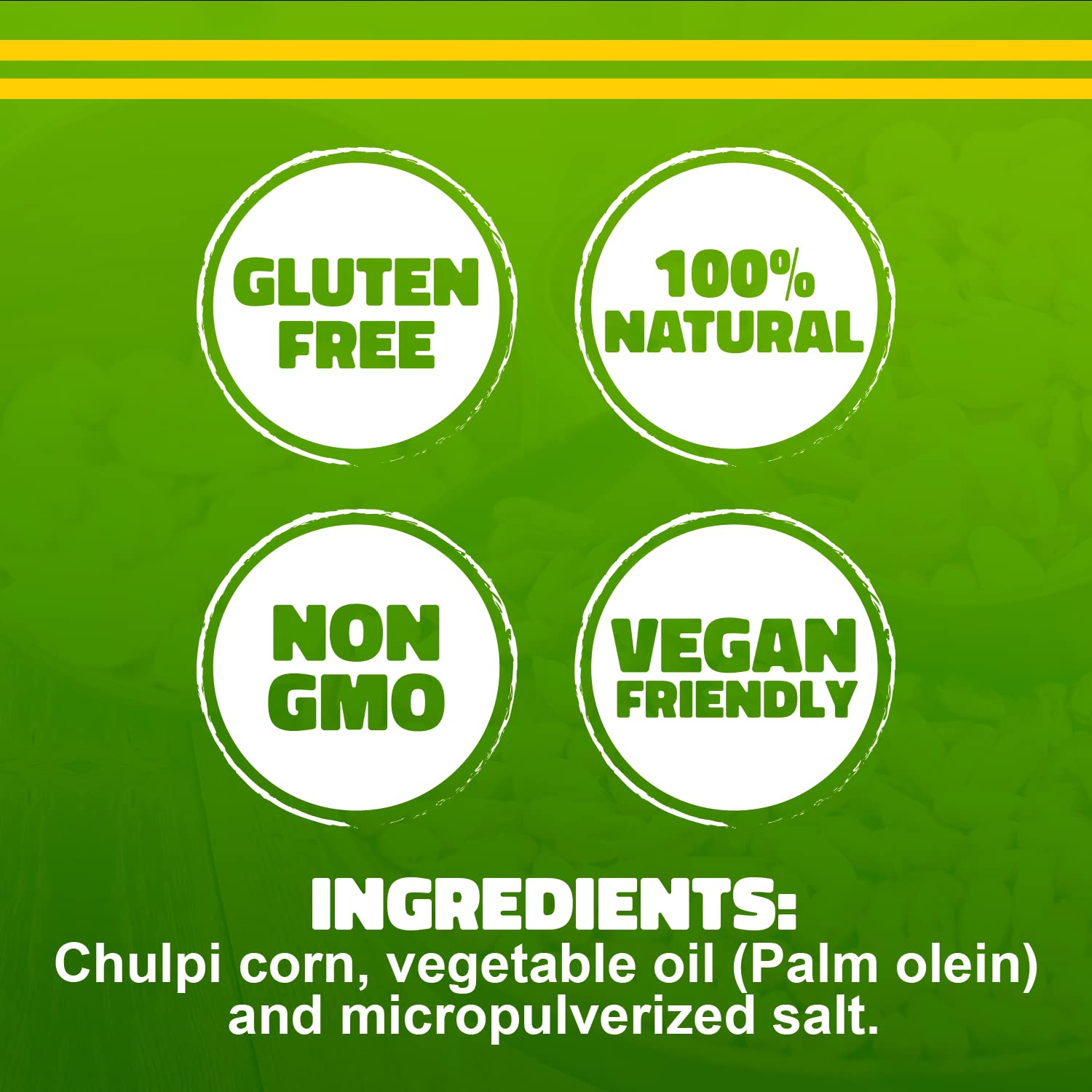 Tradiciones Andinas Chulpe Corn Aroma Shot, inviting, savory aroma enhances snacking moments.