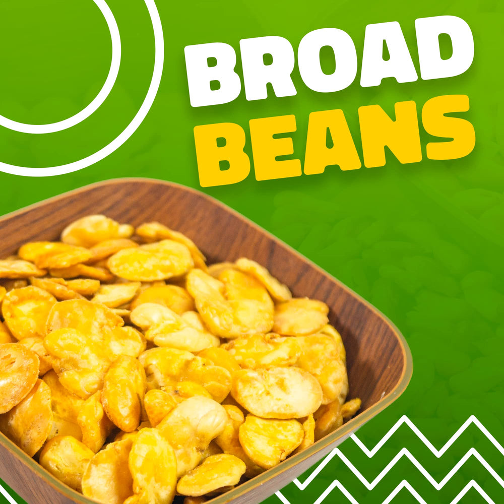 Tradiciones Andinas crunchy fava beans close-up showing crisp texture