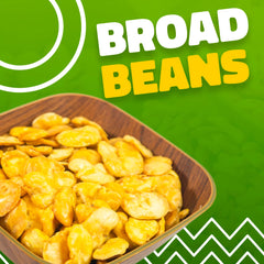 Tradiciones Andinas crunchy fava beans close-up showing crisp texture