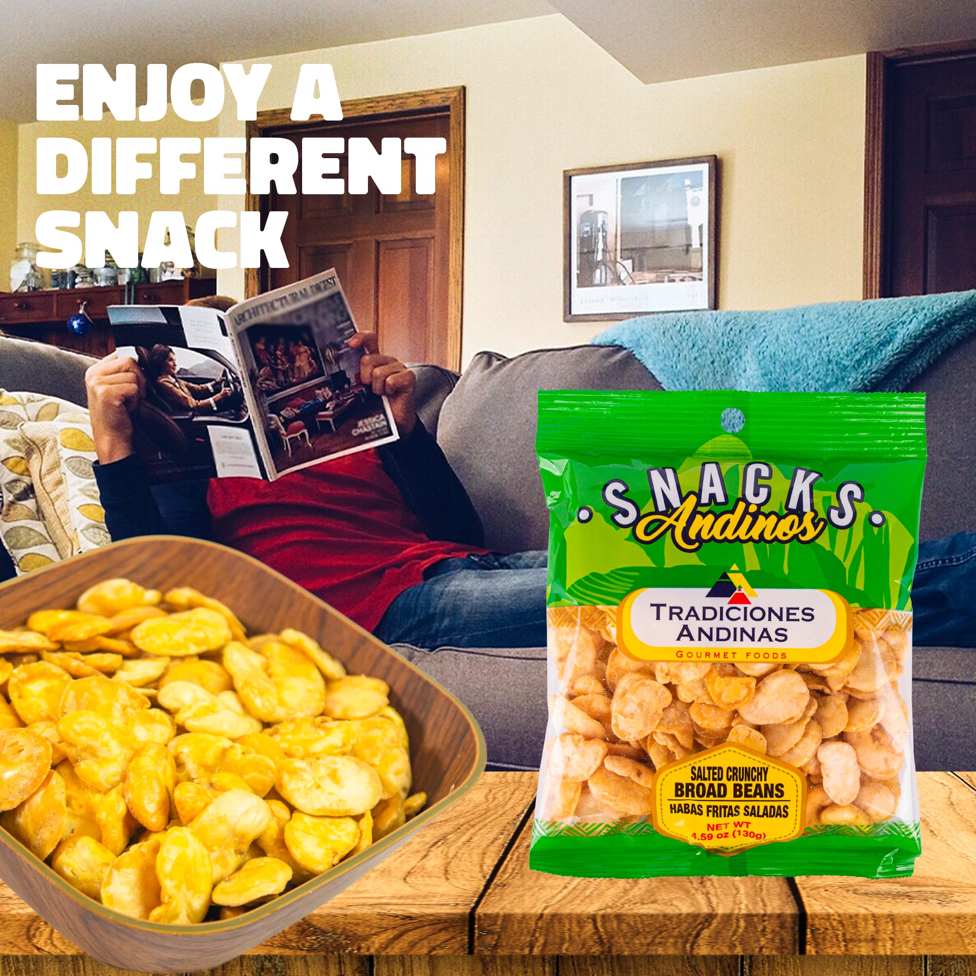 Tradiciones Andinas snack packaged convenient single-serve packs