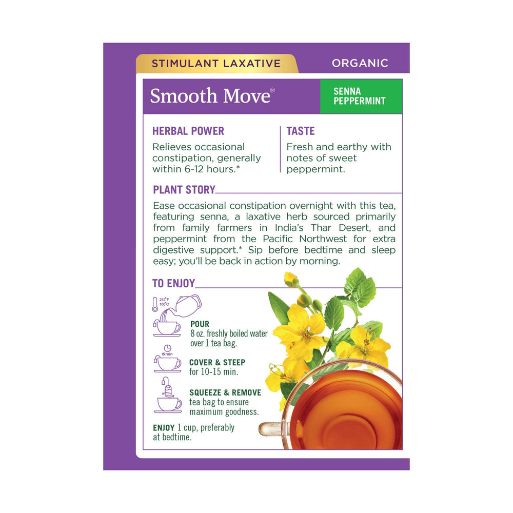 Traditional Medicinals compostable tea bags packaging emphasizes eco-friendly, waste-conscious choice