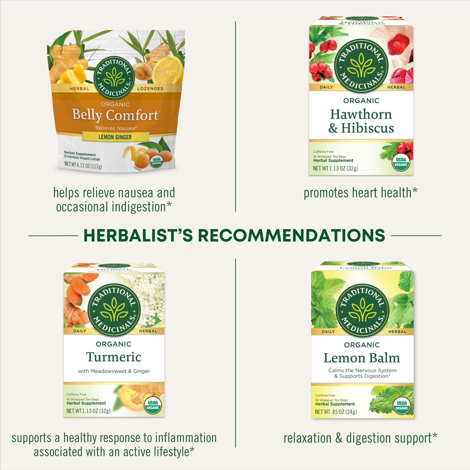 Traditional Medicinals Ginger Tea cup with steam and bold aroma.