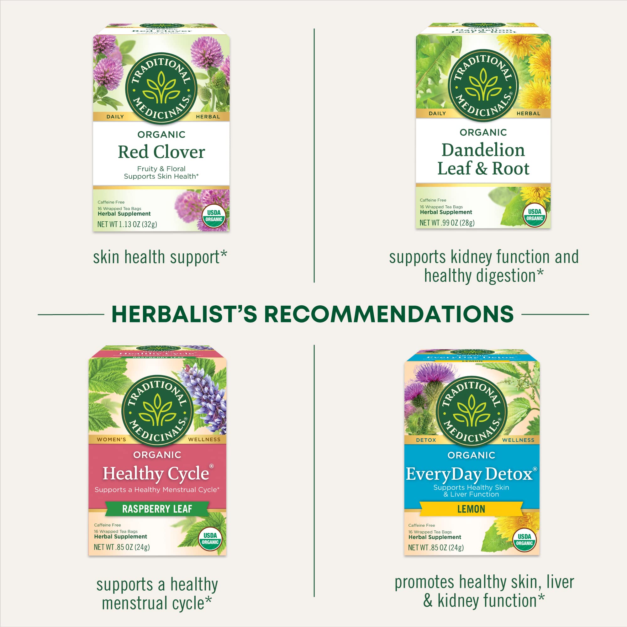 Kosher-certified tea with compostable packaging for eco-conscious rituals