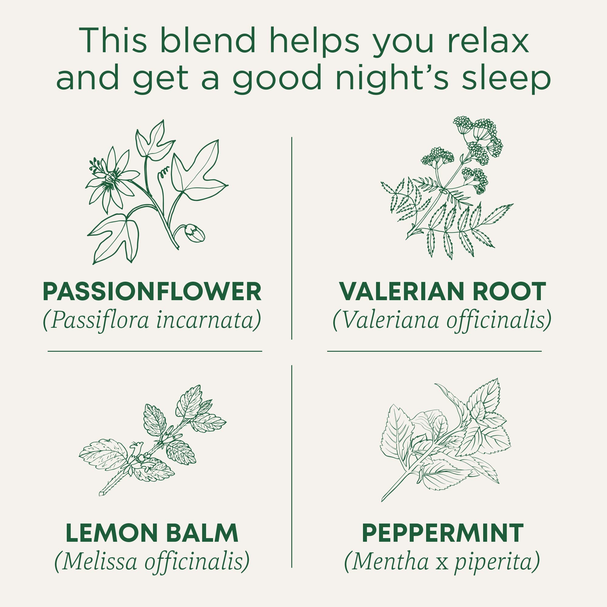 USDA Organic and non-GMO certifications for Traditional Medicinals Nighty Night Extra.