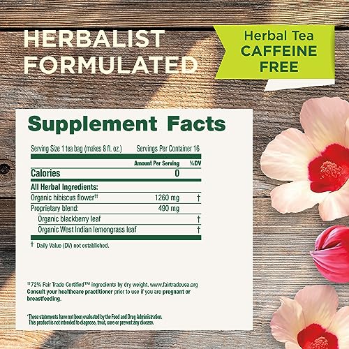 Traditional Medicinals Organic hibiscus dried calyces for infusion