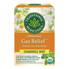 Traditional Medicinals organic-tea-label-closeup highlights certification and natural ingredients.