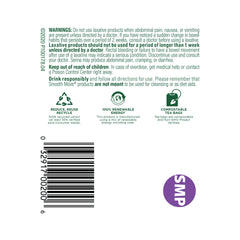 Traditional Medicinals senna leaf dried herb bundle shows natural ingredients