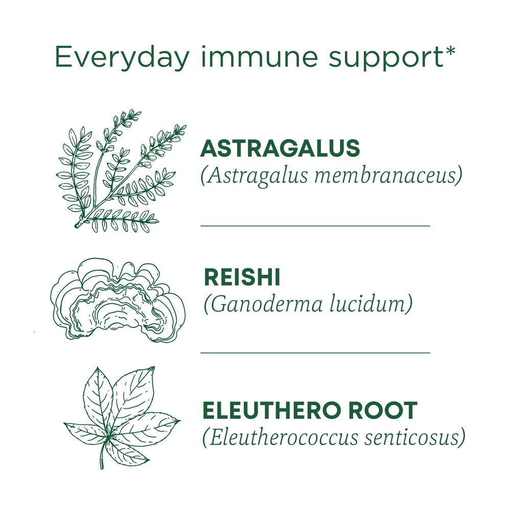 Traditional Medicinals Stress Ease blend with astragalus and hawthorn for a balanced routine.