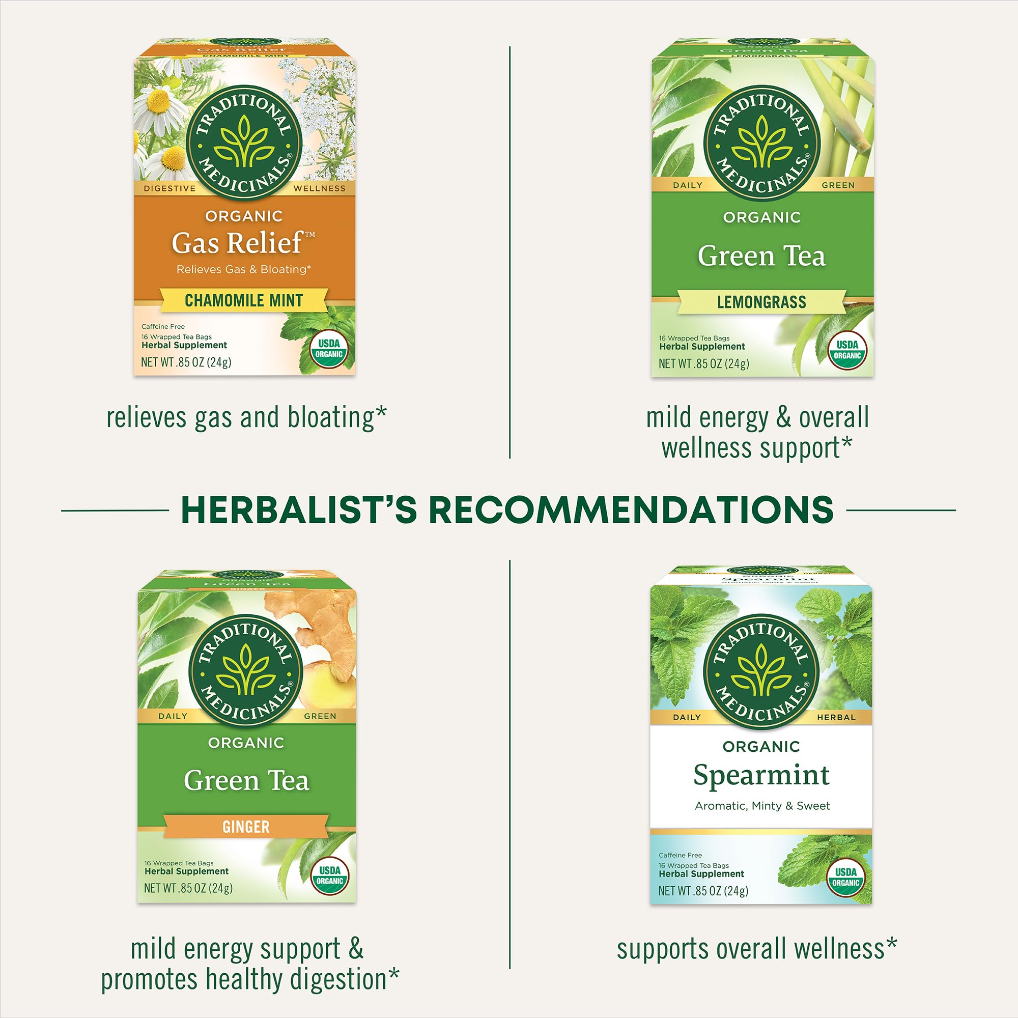 Traditional Medicinals brewing cup—gentle aroma and balanced flavor