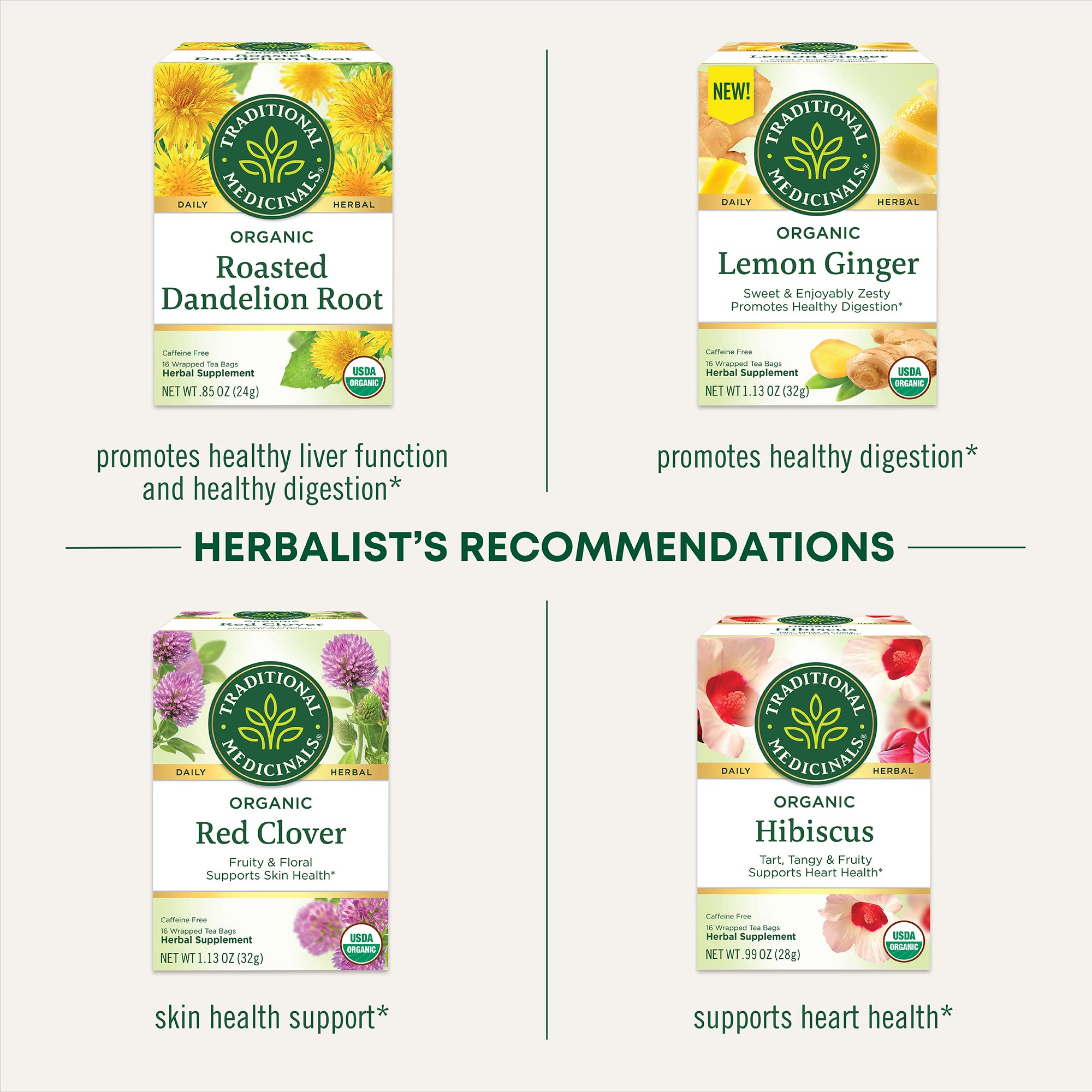 Traditional Medicinals Everyday Detox Lemon kitchen scene suggests a soothing herbal break.
