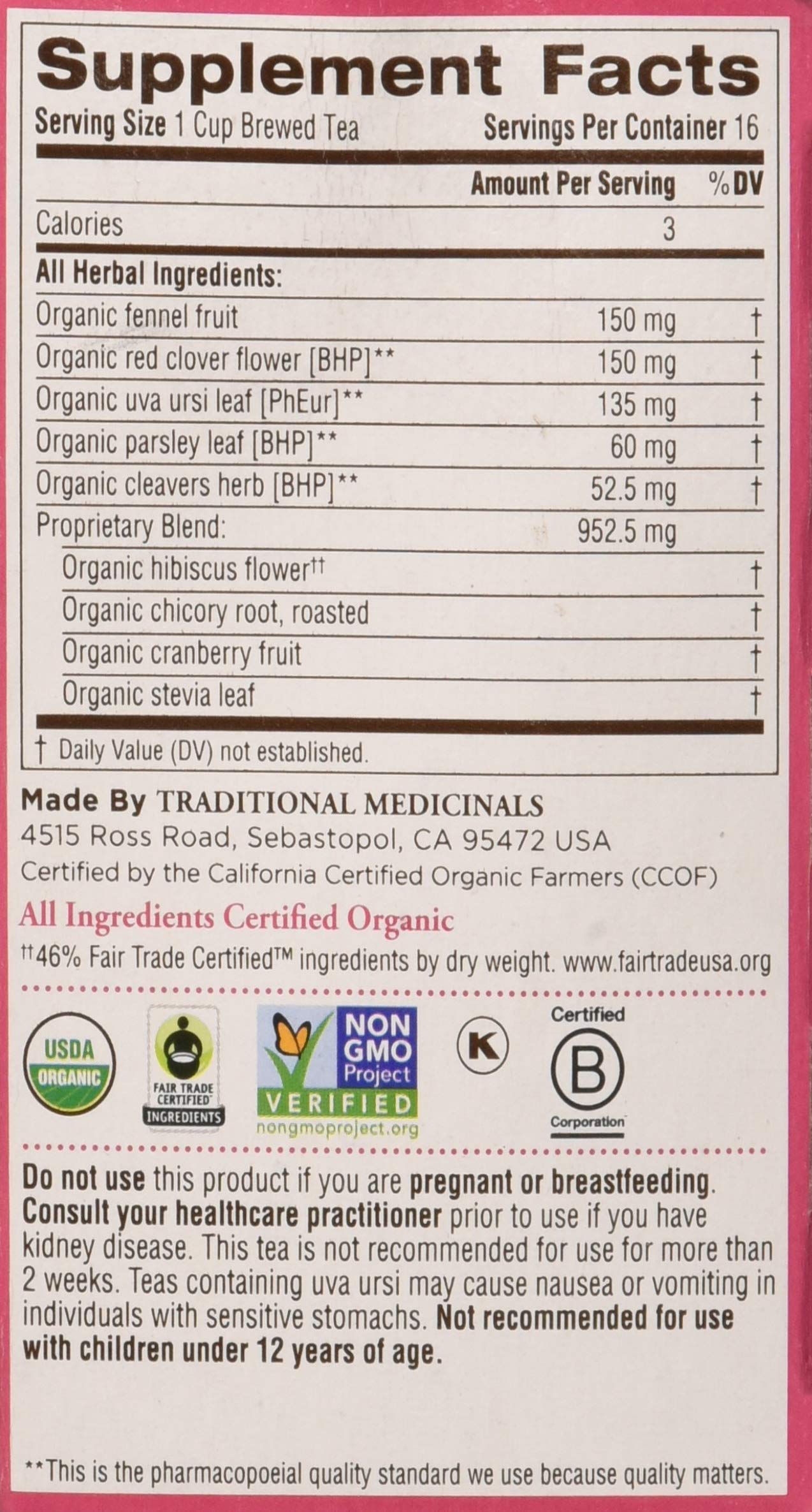Traditional Medicinals Weightless Cranberry tea cup in hand, warm ritual