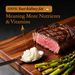 Traditional Nutrients Wagyu triple-rendering process highlights purity and flavor retention.