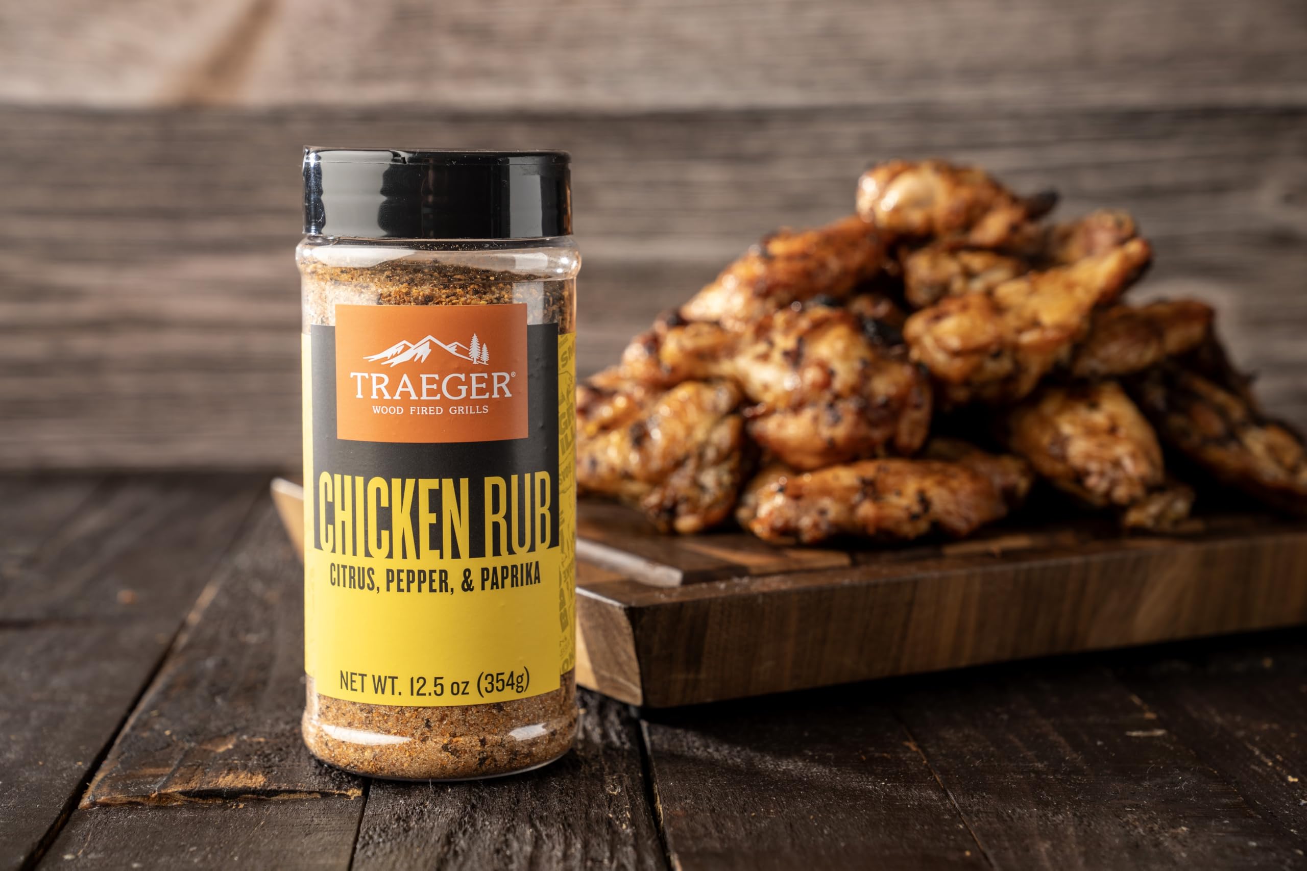 Traeger Chicken Rub new packaging highlights gluten-free and kosher attributes
