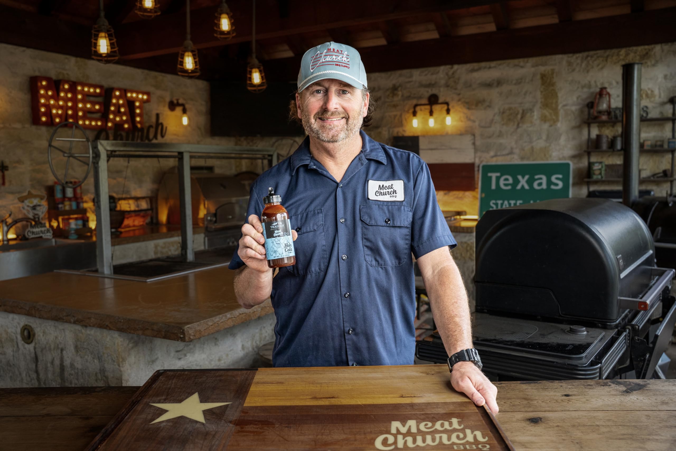 Traeger Holy Cola BBQ Sauce glazed ribs with sweet tangy finish