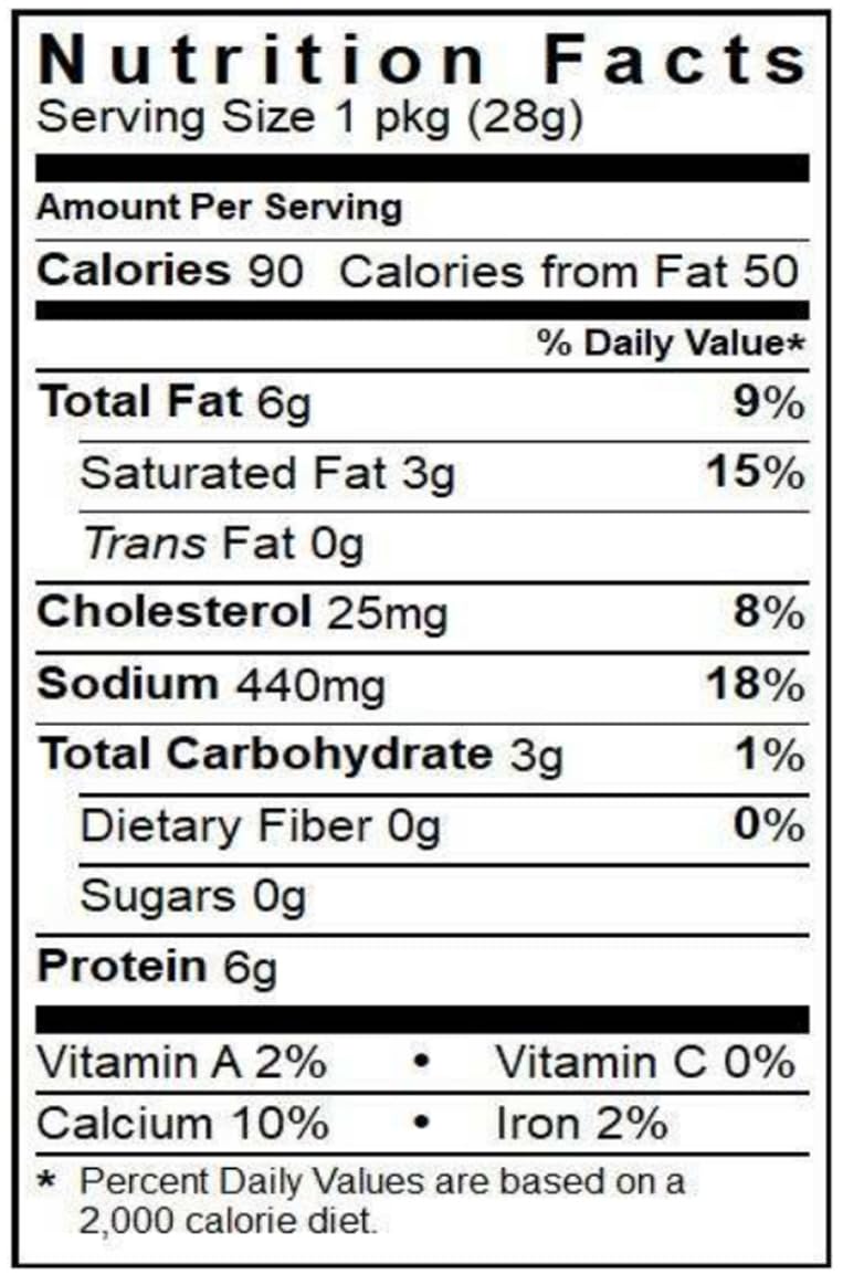 Two-in-one Trail's Best snack with beef and cheese in a 1oz pack