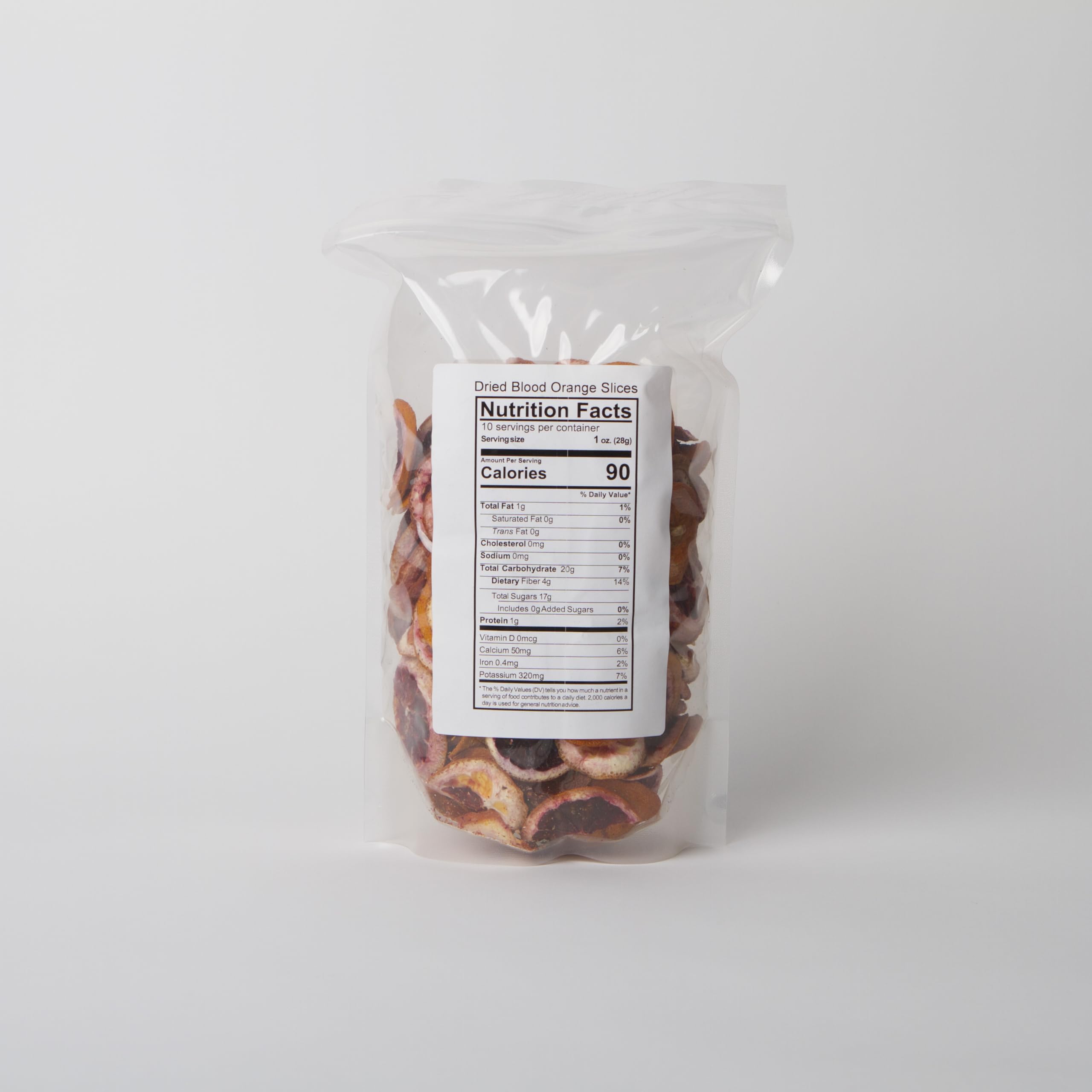 Traina Blood Orange Slices close-up highlighting vibrant color and real fruit flavor.