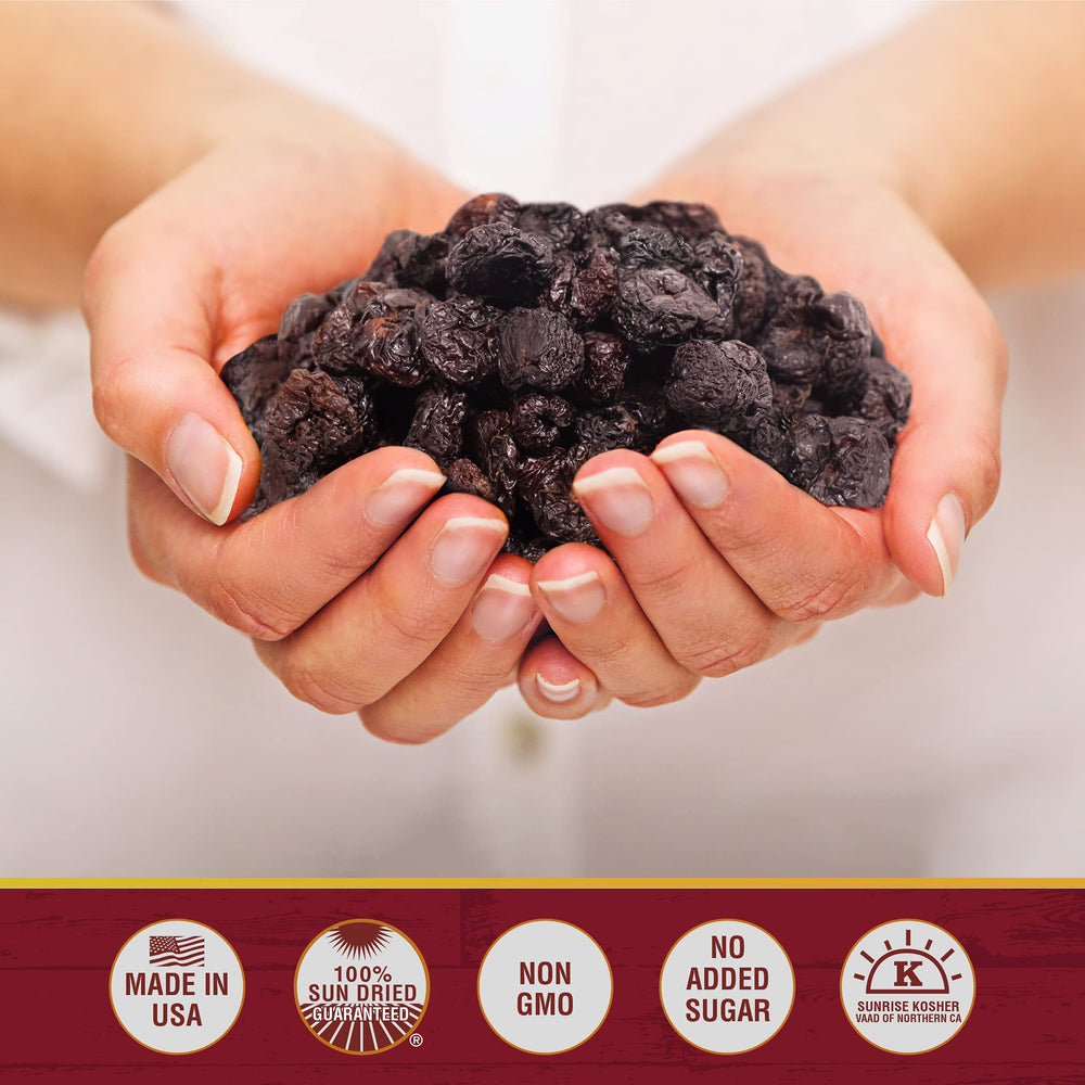Traina Home Grown cherries in a bowl ideal for on the go snacking.