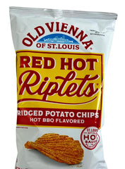 Single 1oz TranadaCo Red Hot Riplets bag ideal for quick cravings anywhere.