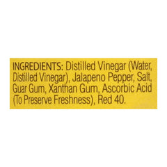 Trappey's Bull Brand hot sauce label close-up showing authentic branding.