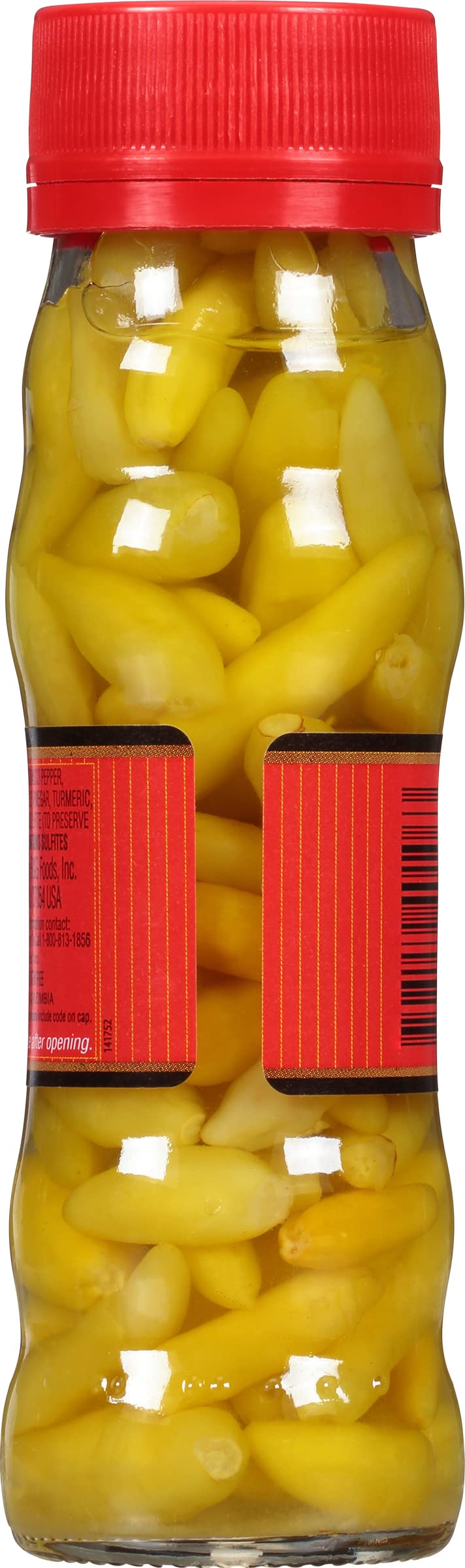 Trappey's Hot Peppers on pizza topping delivers bright heat with vinegar brightness.