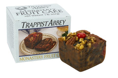 Trappist Abbey Fruitcake 1lb wrapped packshot—ideal holiday gift.