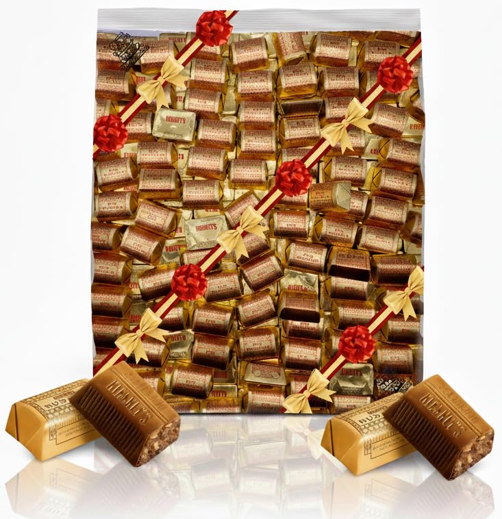 TREATBASKET special dark chocolate almonds gift bag for holidays and sharing.
