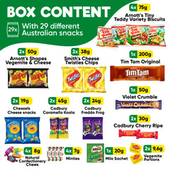 Treats from Home Aussie snacks variety: sweet and savory options
