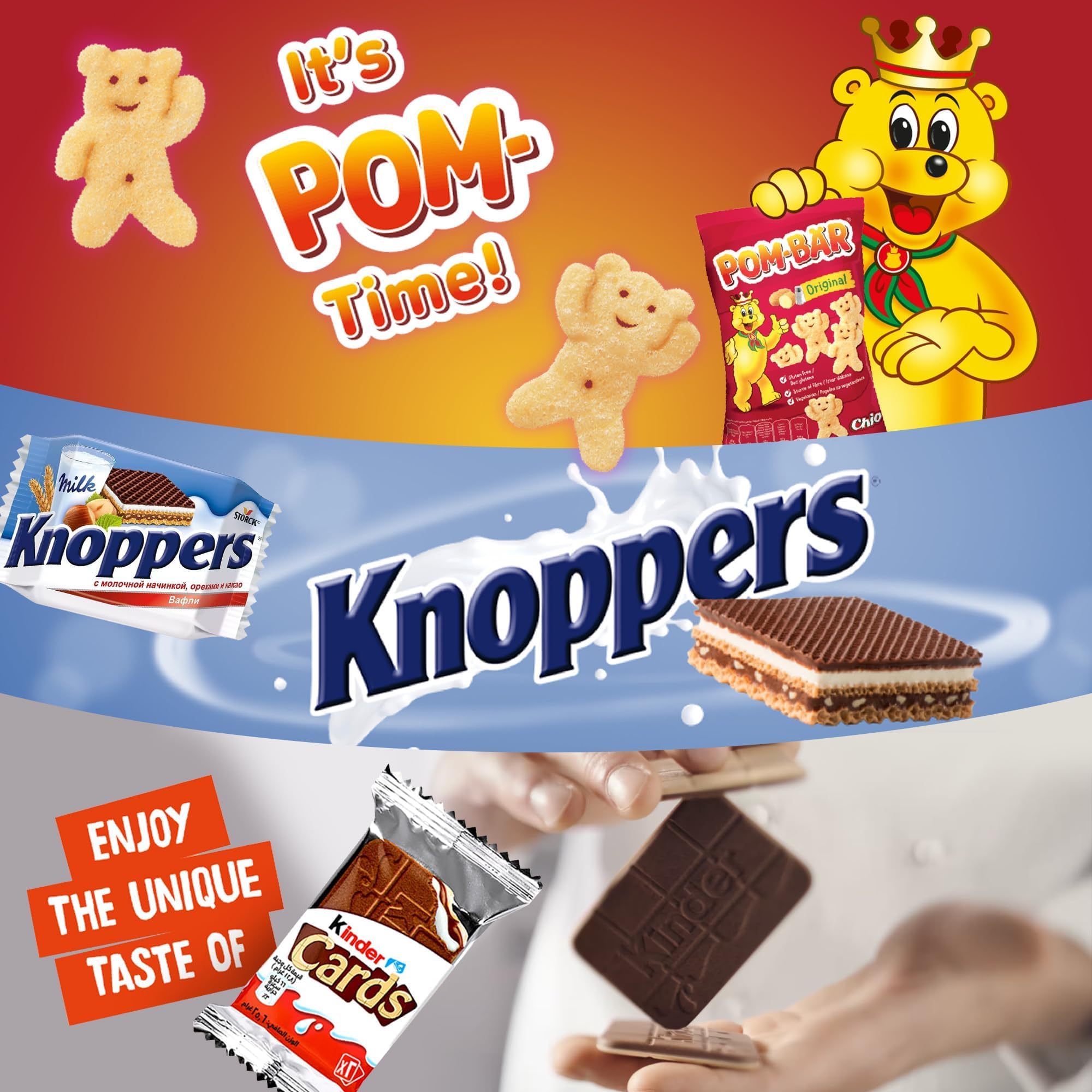Treats from Home assorted German candies offers diverse sweet options.